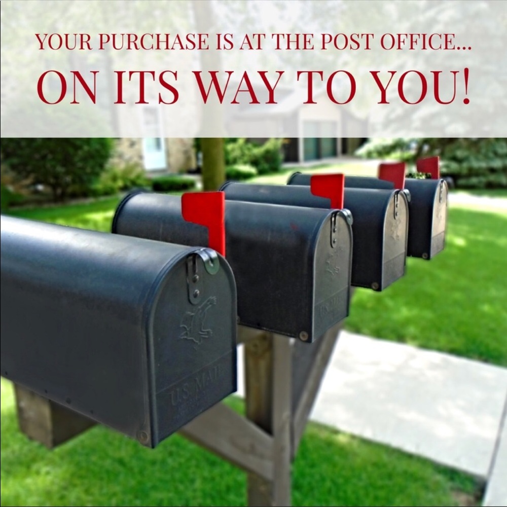Your purchase is on its way to you!